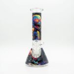 Bong de vidrio pyrex 20cm para hierba | Diseño personajes | Modelo HP29