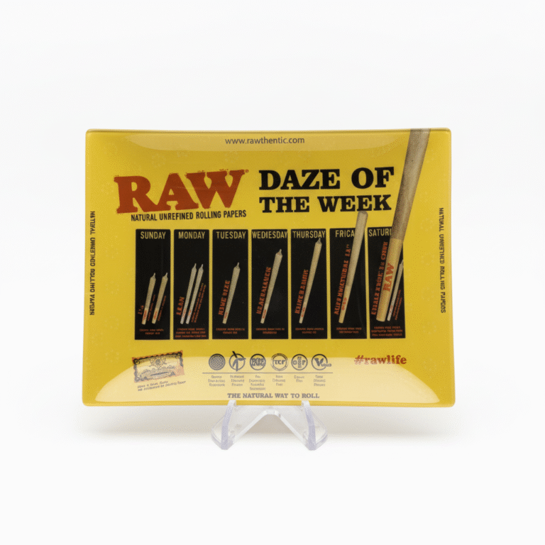 Charola RAW de vidrio Daze of the Week