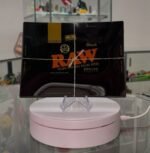 Charola Raw Classic Black Glass