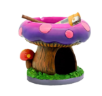 Cenicero forma de hongos