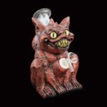 Cosy Molds Evil Water Pipe 7.1″ | Bong PVC + Vidrio Bong Halloween - Imagen 3