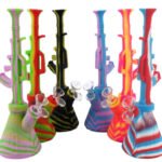 Bong silicona ak-47 30cm