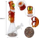 Bong resina ojo sonriendo 30cm HP42 - Imagen 2